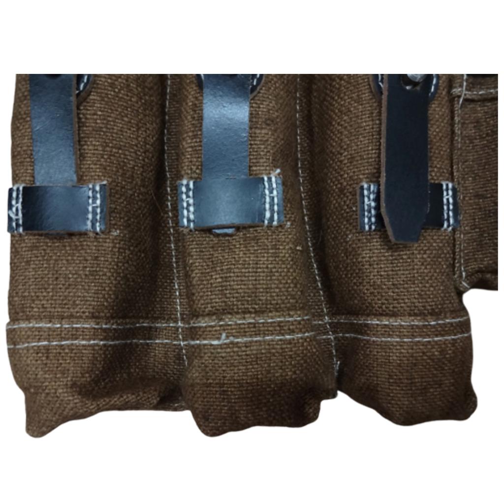 MP4 Magazine Ammo Pouches Jute Cotton - Reproduction EF-WV2X-B490
