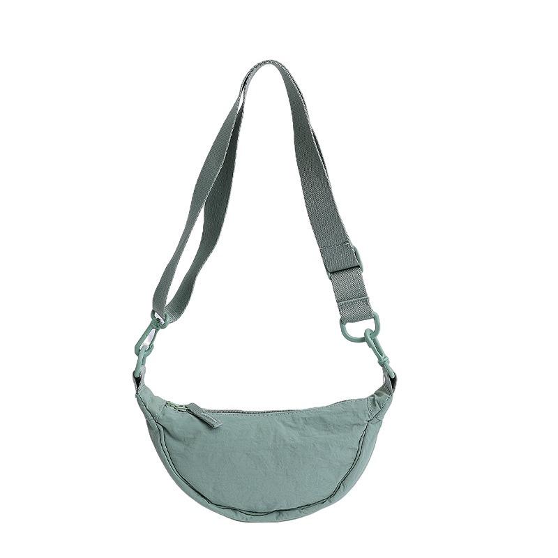 Nylon Cloth Simple Dumpling Bag Women's Summer New Trend Leisure Sports Shoulder Messenger Bag