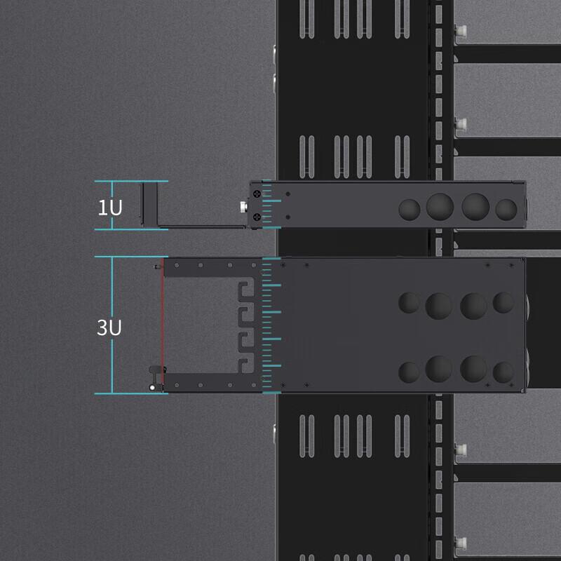 Shengwei MDF-101M-72L MPO-MTP Fiber Optic Patch Panel