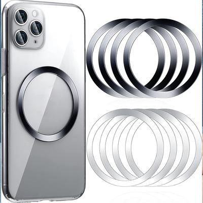 1/3/5pcs Strong Adhesive Metal Plate Magnet Stickers Charger Magnetic Car Mount Metal Plate Universal Cell Phone Accessories