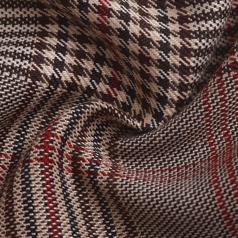 Checked Pipe Pant Damen-Pendlerhose mit Schnürung und Taschen