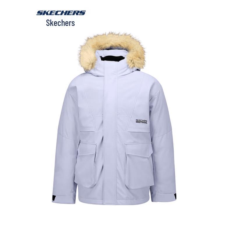 Унисекс пуховик-пуховик с капюшоном Skechers P425U032 XL