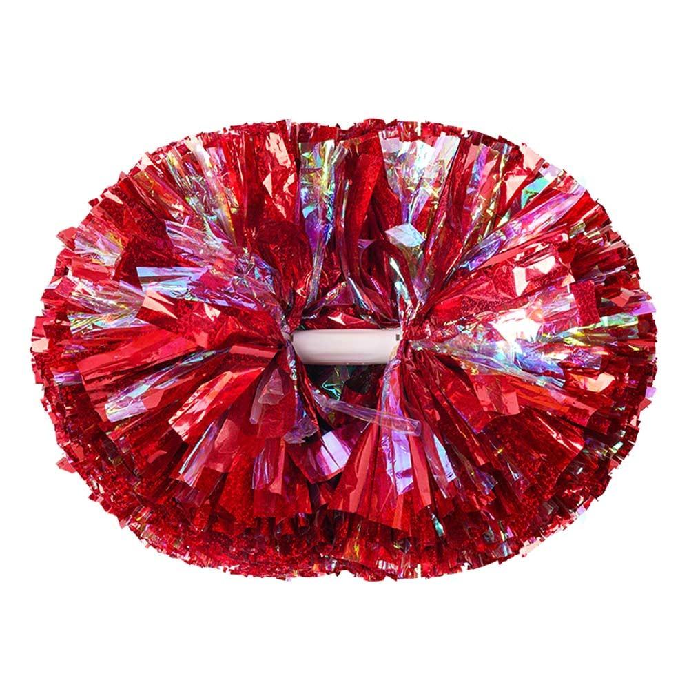 Multicolors Cheerleader Pom Poms 30cm*37cm Cheerleading Ball  Cheerleading Events