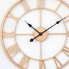 22 Inch Metal Premium Roman Analog Wall Clock For Living Room, Vintage Clock, Wall Clock For Office, Copper