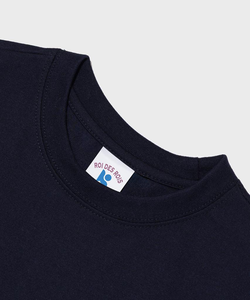 ROIDESROIS Maison Marine Whale Short Sleeve T-Shirt (Navy)