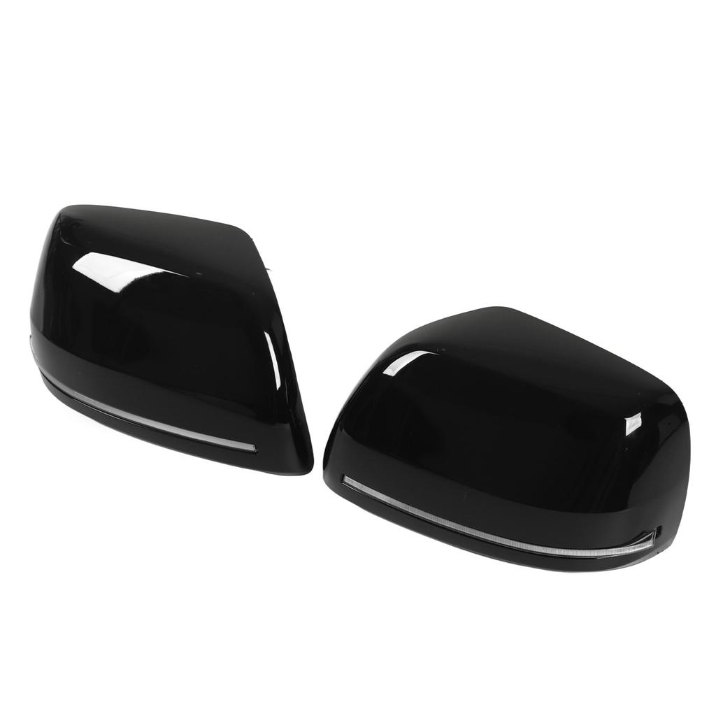 2PCS Car Rrview Mirror Cover with LED Turn Signal Light Replacement for   200 LC200 FJ200 20162019