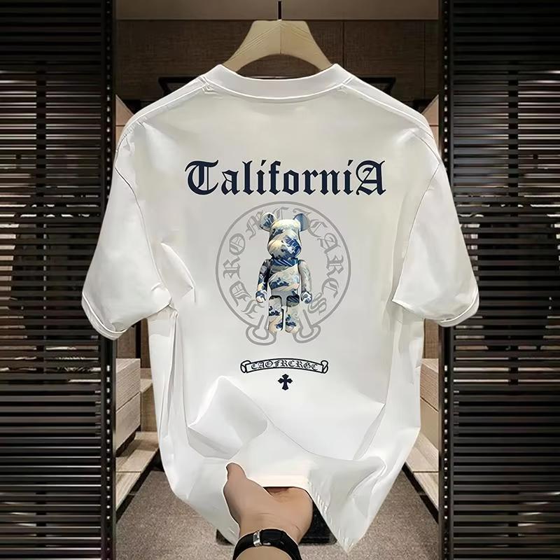 2025 Summer New Hot-Selling Parent-Child Clothing Trendy T-Shirts Children's Cotton Tops Luxury Men's and Women's Tee