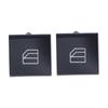 2Pcs Master Window Switch Button Cover Cap For Mercedes-Benz W204 C E Class W212