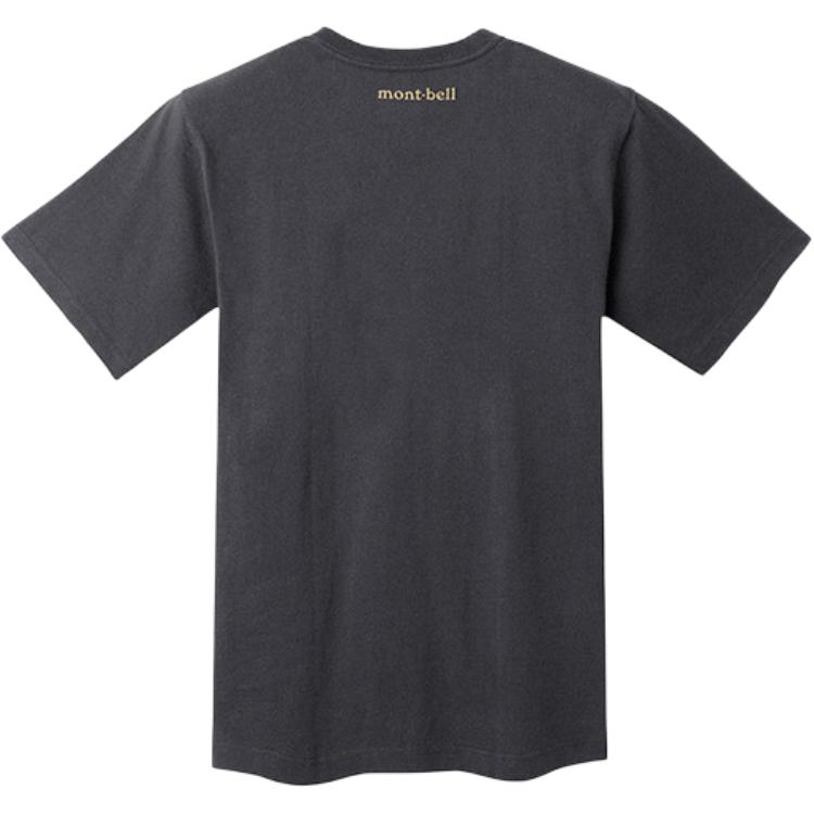 MONTBELL Pear Skin Japanese Style Round Neck Sun Protection Versatile Short Sleeve T-Shirt Unisex