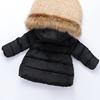 Winter Child Kids Solid Color Hoodie Zipper Coats Keep Warm Jacket Clothes