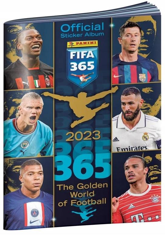 Fifa 365 2023 Sticker Album Set + 4 Sticker Packs