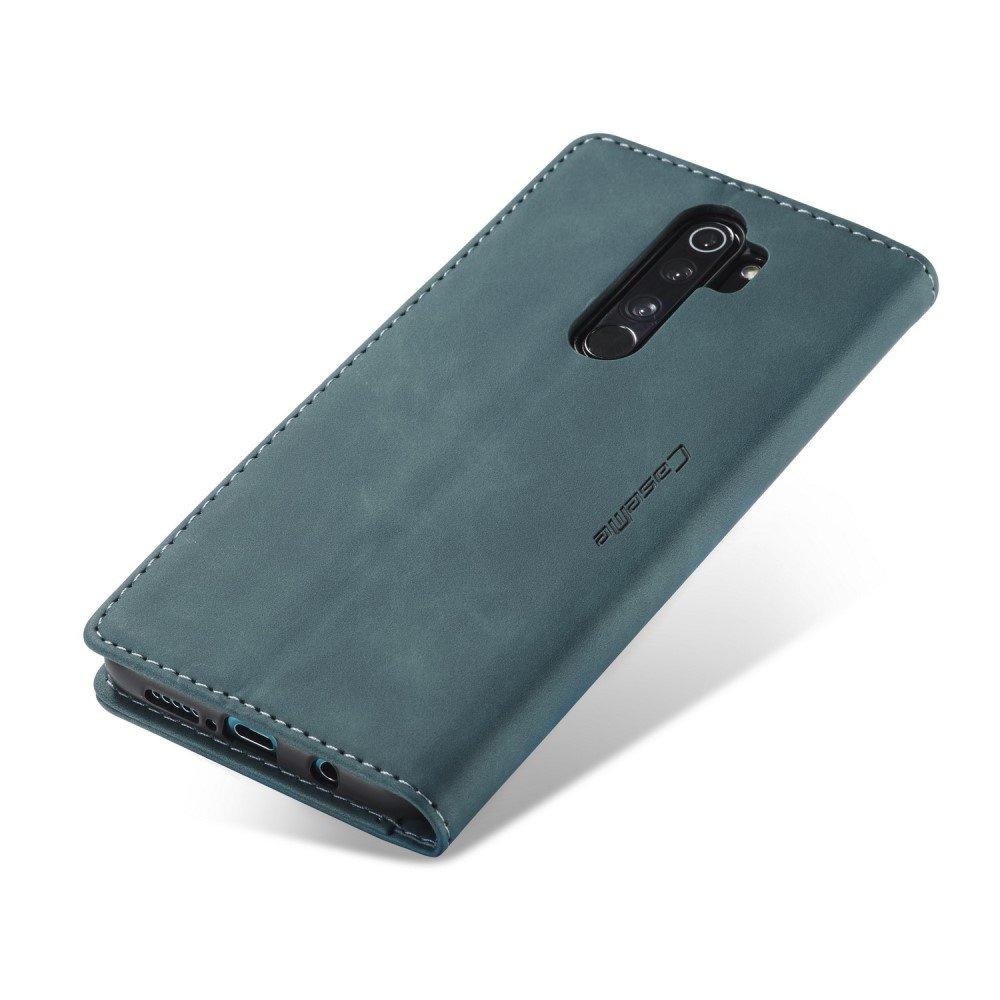 CASEME Case for Xiaomi Redmi Note 8 Pro, Leather Wallet Case, Turquoise