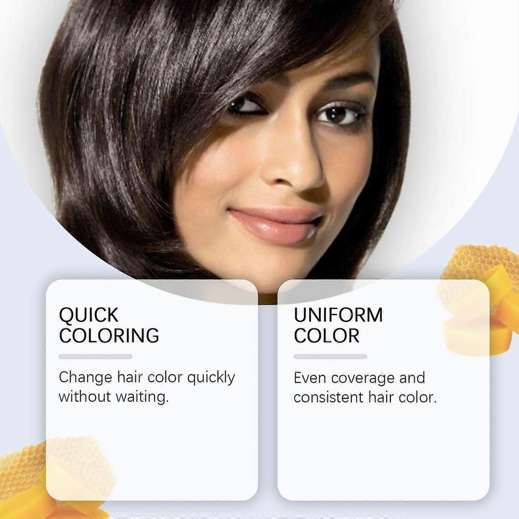 Limited time!!Hoegoa Temporary Black Hair Spray Easy To Color Scalp Easy Gentle Disposable Black Stain Spray