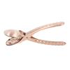 Stainless Steel Chestnut Cutter Tool Rose Gold Cross Shaped Comfortable Grip Easy Operation