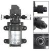 DC 12V 130PSI 6L/Min Water High Pressure Diaphragm Self Priming Pump 70W 72W with EU plug power supply 6A pipe 1/2