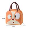 Cartoon Picnic Case Lightweight To Carry Adorable Pet Lunch Case Oxford Cloth Thickened Insulation Case Fresh Handheld Ice Pack Lunch Box Case