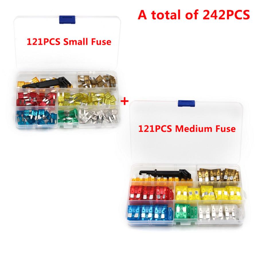 

Small +medium fuse 242PCS