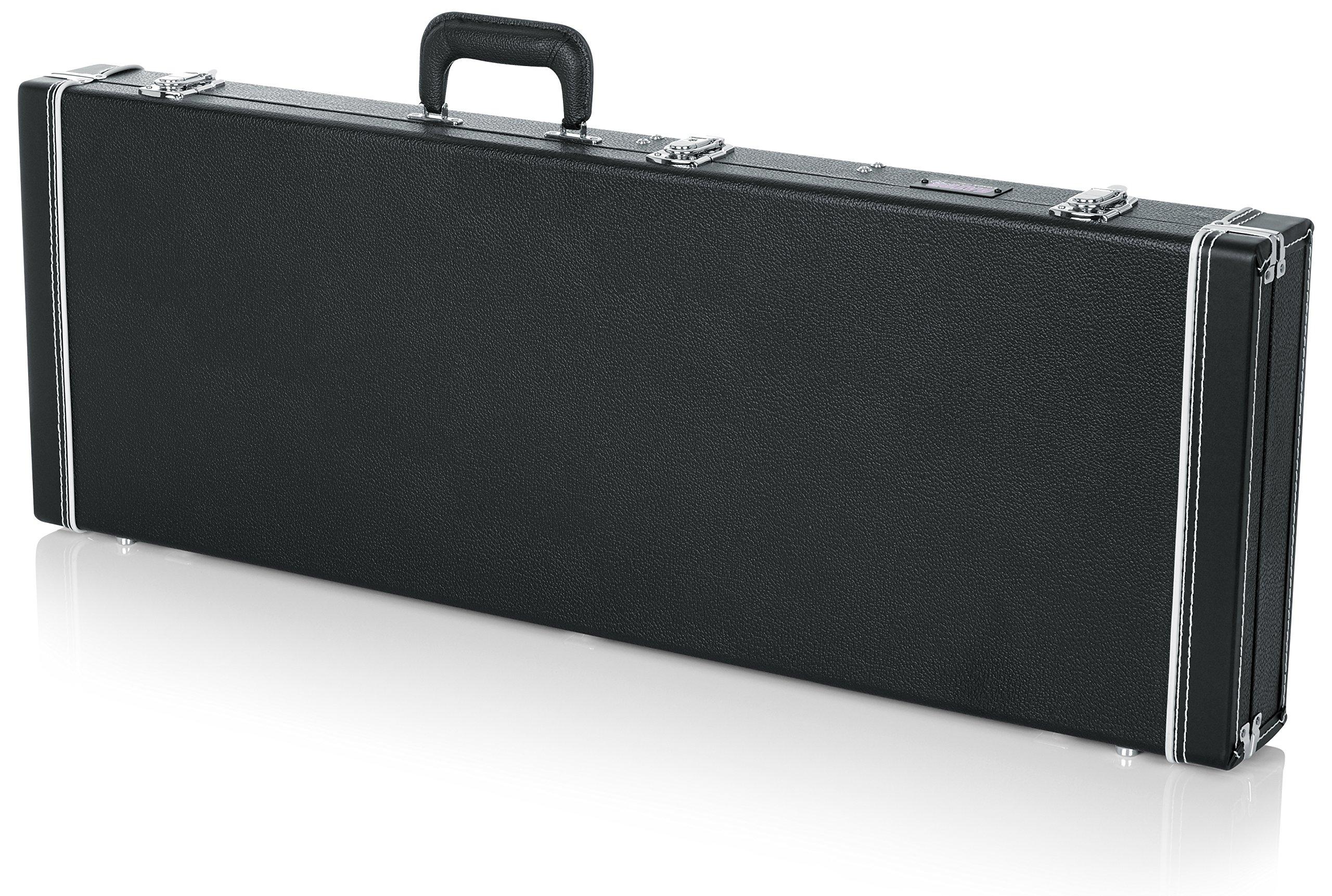 

GATOR Electric Guitar Hard Case Deluxe Wood Series GW-ELECTRIC (for Stratocaster/Telecaster) [ ] чёрный