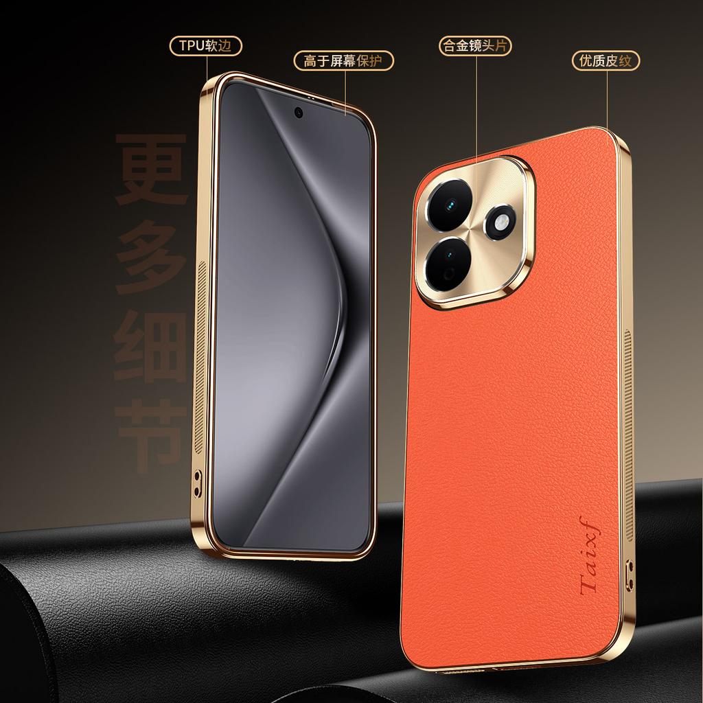Anwendbar für Redmi note17pro Handyhülle Redmi 17 Schutzhülle High-End schlichtes Leder k90max Anti-Drop Vollschutz.