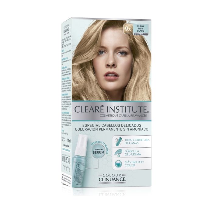 COULEUR CLINUANCE 9.0 sehr hellblond SCHÖNHEITSERGÄNZUNG FÜR DIE HAUT