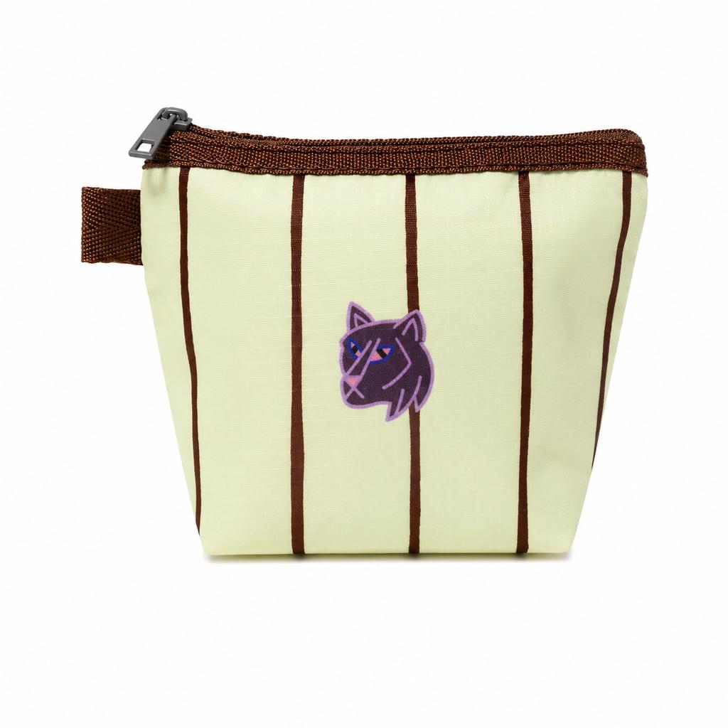 Portable Portable Cosmetic Bag Cartoon Small Animal Zipper Storage Bag Data Cable Headset Piecemeal Object Storage Bag