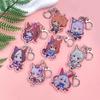 1/15 Stück Anime Figuren Pretty Derby Acryl Schlüsselanhänger Niedlicher Rucksack Anhänger Lustige Tasche Charms Zubehör Dekoration Feiertagsgeschenke