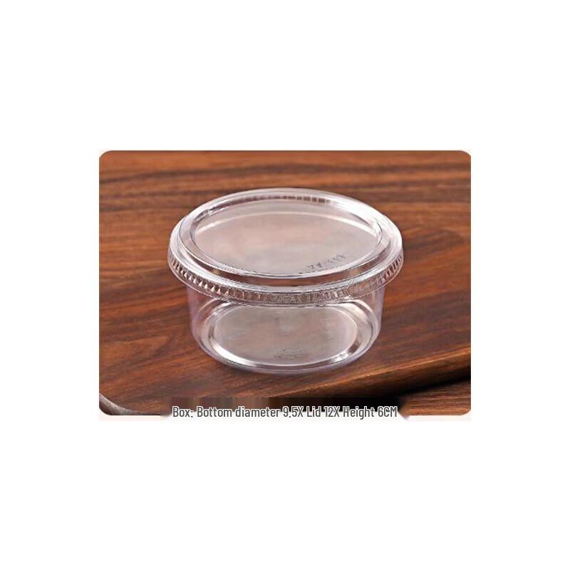 4-Inch Round Cake Roll Packaging Boxes, 50 Sets