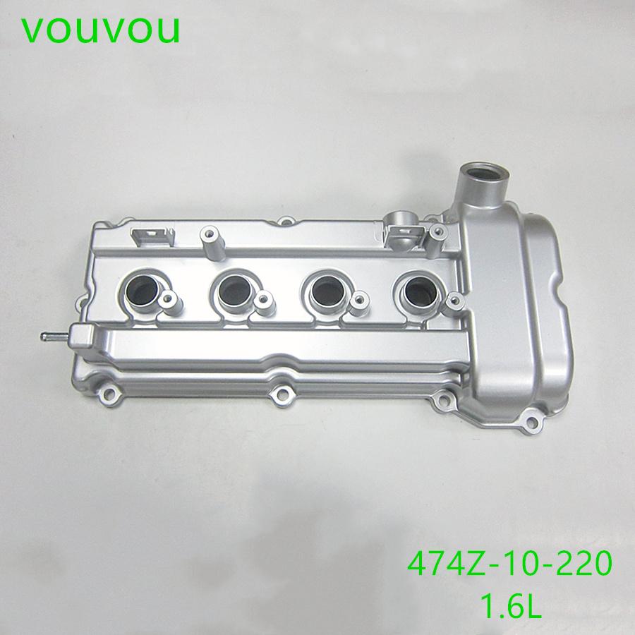 Car accessories engine parts 474Z-10-220 cylinder head cover for Haima 2 M3 M5 M6 S5 1.5 1.6 N30G N05G 474Q not for Turbo 1.5T
