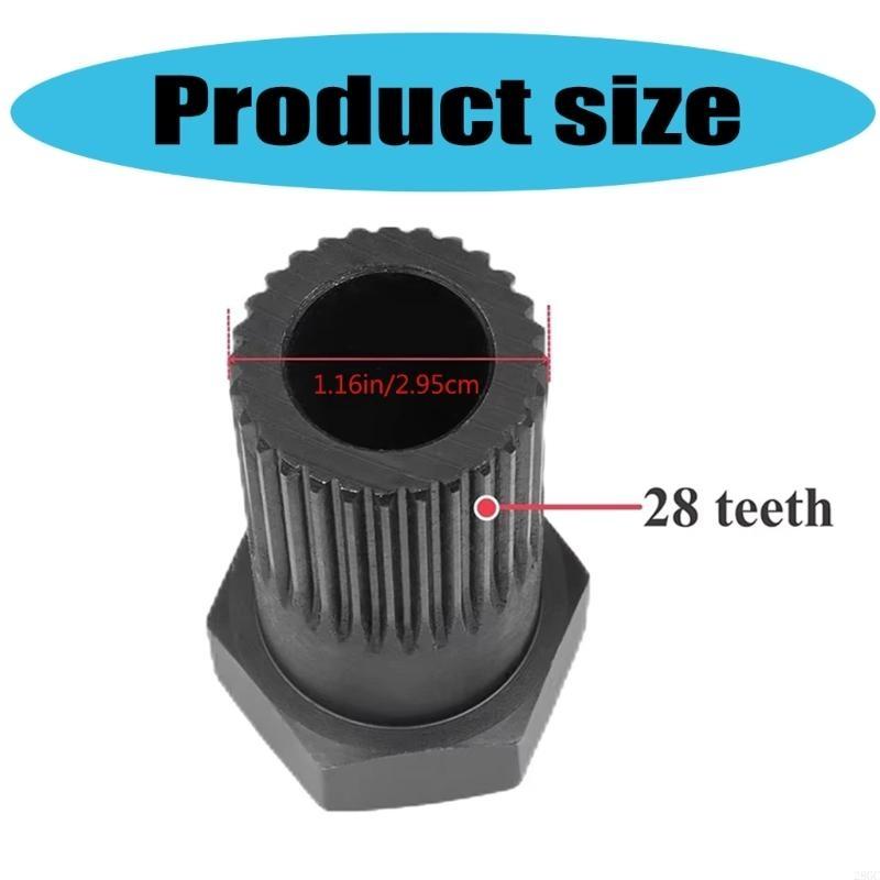 28GC Impeller Removal Tool Precisions Cut Spline Wrench for WR012 RXT 215 260