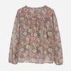 Thursday Island Flower Pattern Chiffon Blouse T266mbl136w