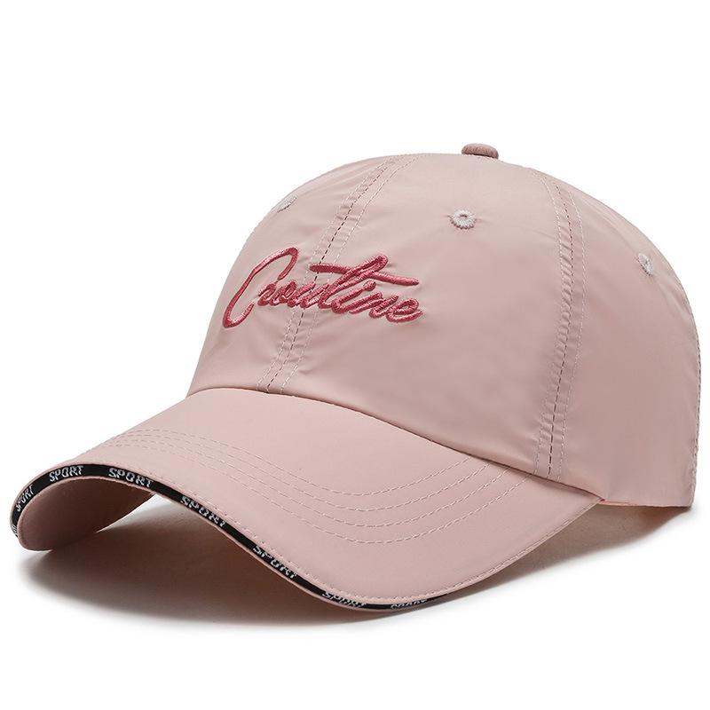 Quick Dry PVC Sports Hat Unisex Trendy Spring Summer Cap Sun Hat Baseball Cap Casual Versatile Outdoor Running
