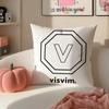 Brand Design VVisvimS Cushion Cover Pillowcase Short Plush Invisible Zipper Room Sofa Cushion Cover