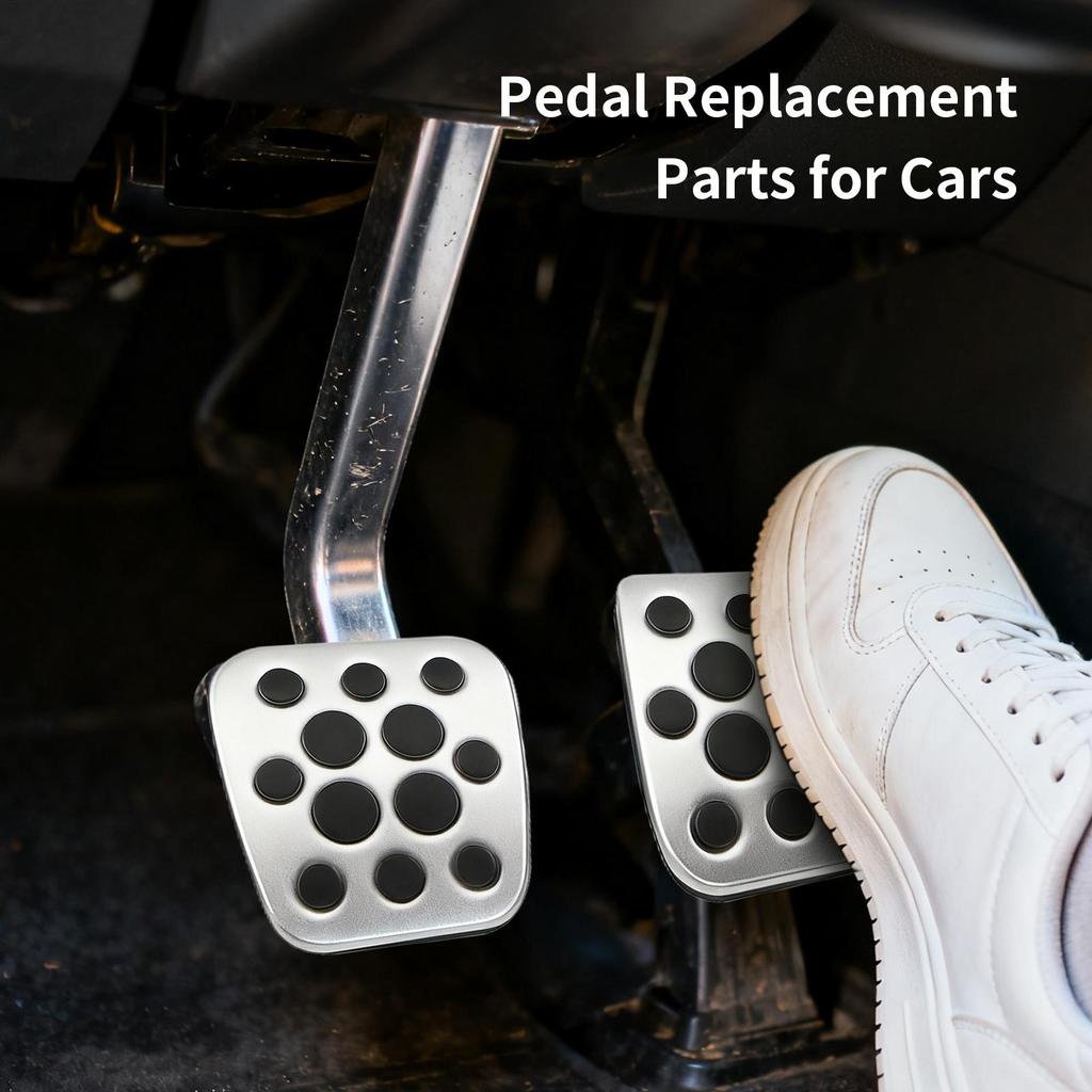 Set Pedale Frână și Transmisie Auto, Pedale de Picior de Schimb pentru Mașină Camion SUV Curse Off-Road și Navetă Zilnică