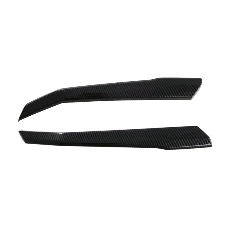 For Subaru Crosstrek  2024 Car Front Grill ert Cover Trim Protector Spare Parts Parts ABS Carbon Fiber Carbon fiber