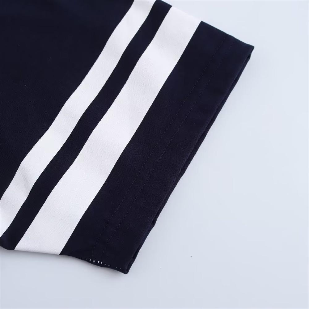 Spring 2025 Women's Casual Printed Cotton Short-Sleeve Round Neck T-Shirt