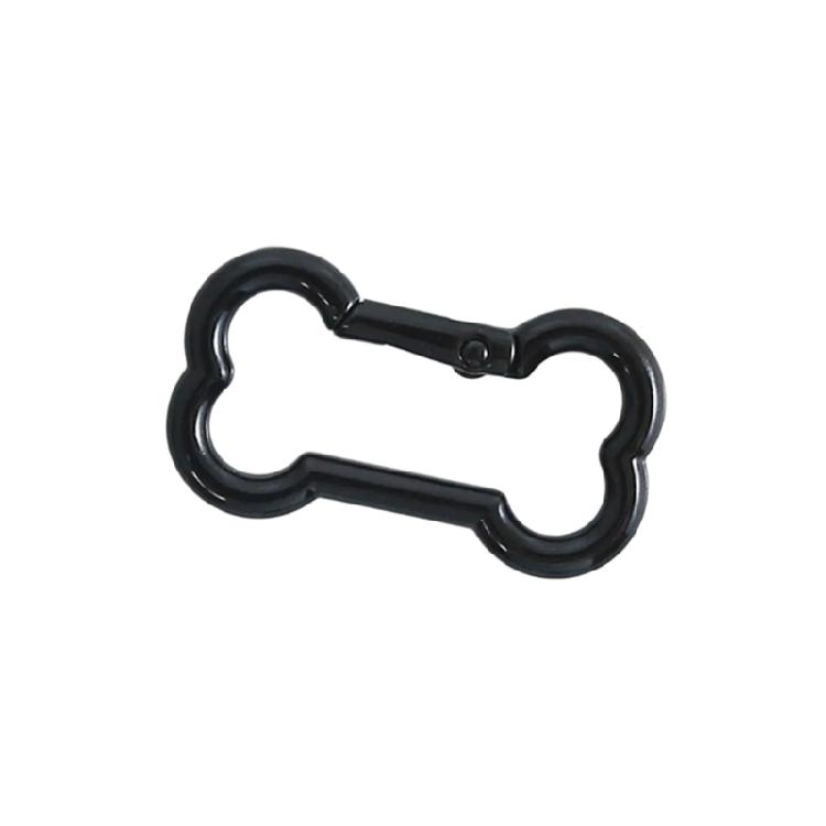 Zinc Alloy Bone Keychain Decoration Spring Operated Clasp Available In 6 Playful Color Options