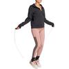 adidas Giacca con cappuccio e maniche lunghe con logo da donna Giubbotti Nero JP2654