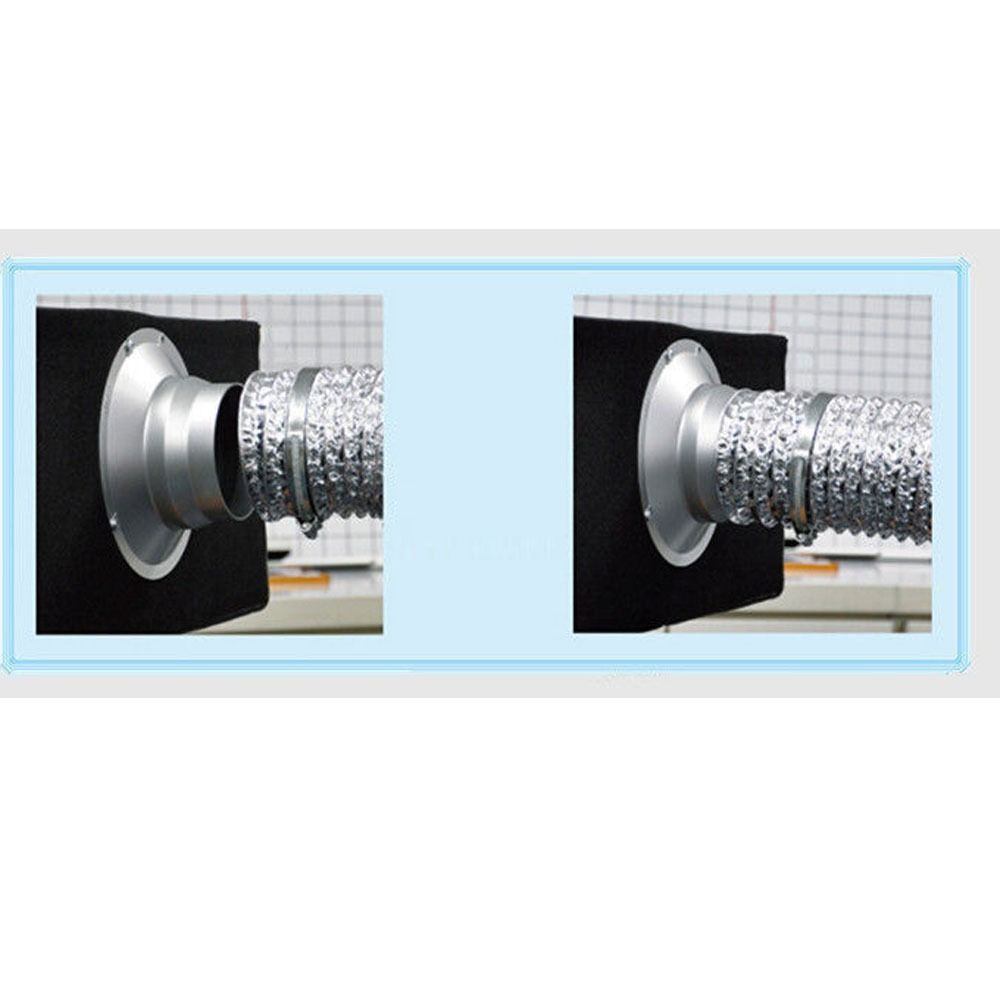 

Серый квадрат для круглого 135*135 мм/5,3*5,3 дюйма фланцевого портативного соединительного фланцевого выхлопного канала