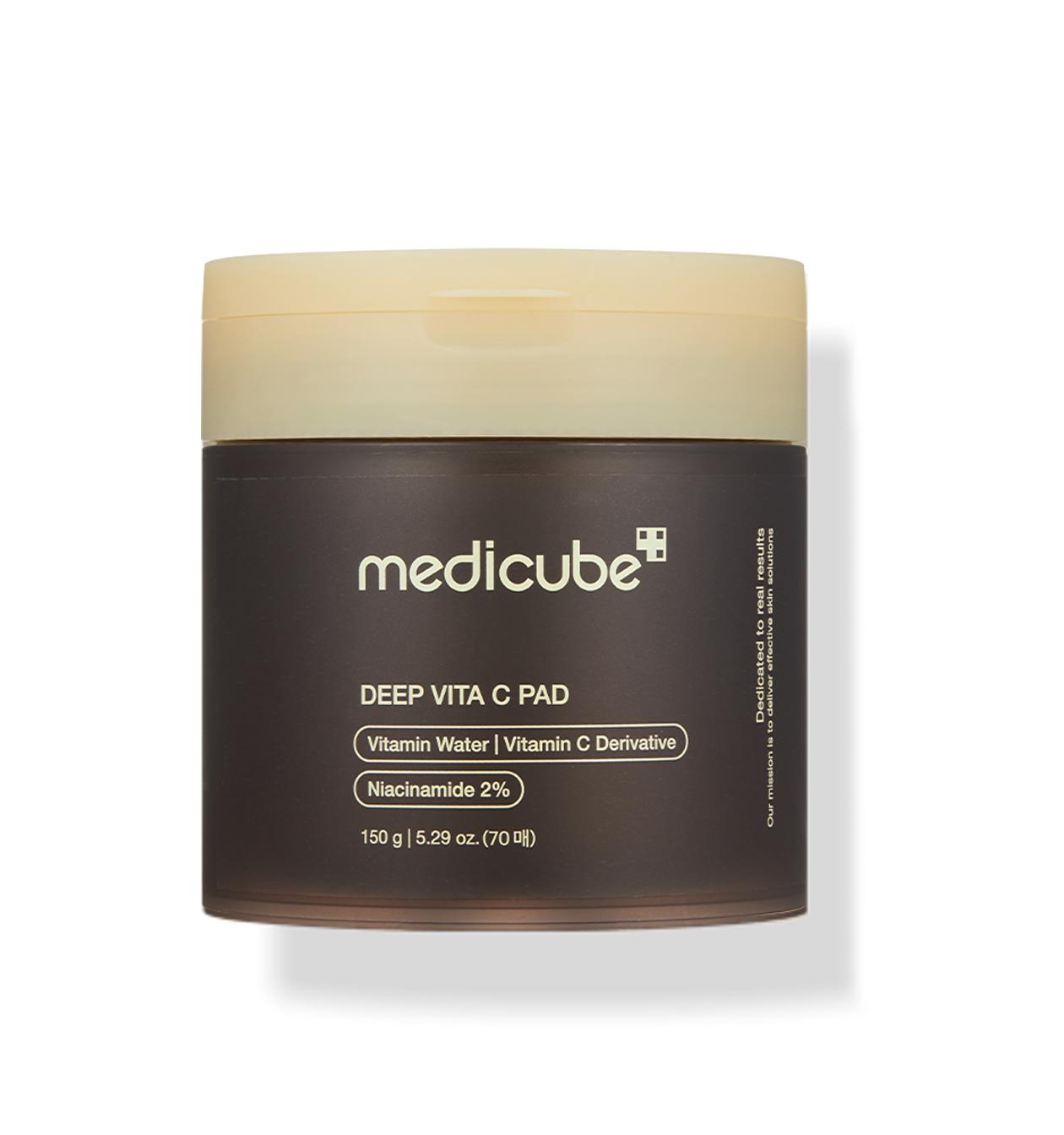 

MEDICUBE Zero Pore Pad Limited Edition (Zero Pore 70+70 / Exosome Cica 100+100 / Deep Vita C 70+70) Deep Vita C Pad (70+70)