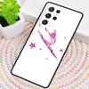Gymnast Silhouette Silicone Phone Case For Samsung Galaxy Note 10 Pro S26 S25 S24 S23 S22 S21 Plus S25Ultra Capa Cover