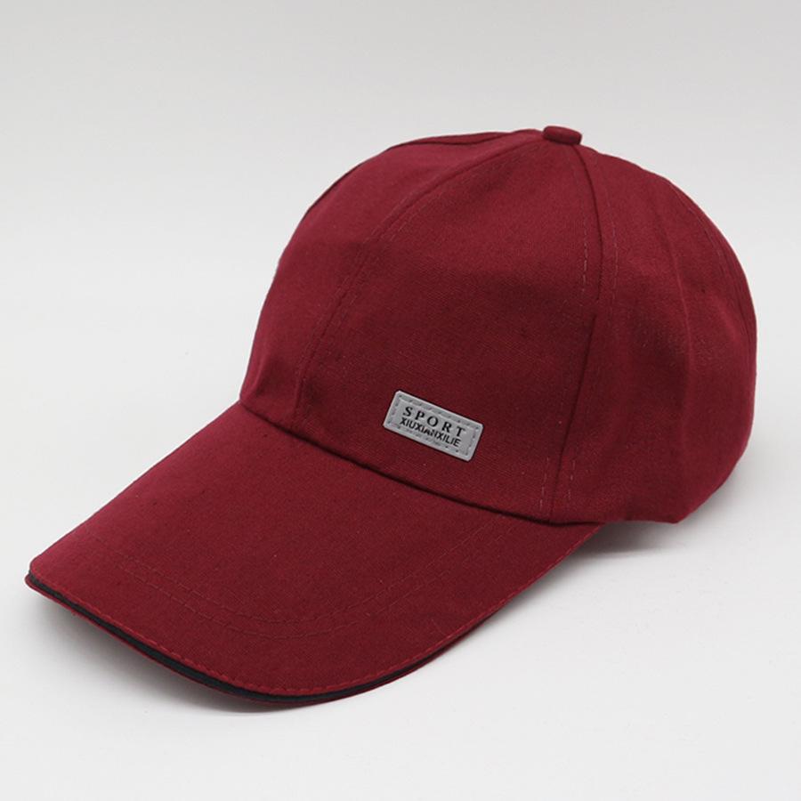 Men & Women Summer Long Brim Baseball Caps Outdoor Sun Protection Hats Spring Casual Fishing Sunscreen Shade Caps