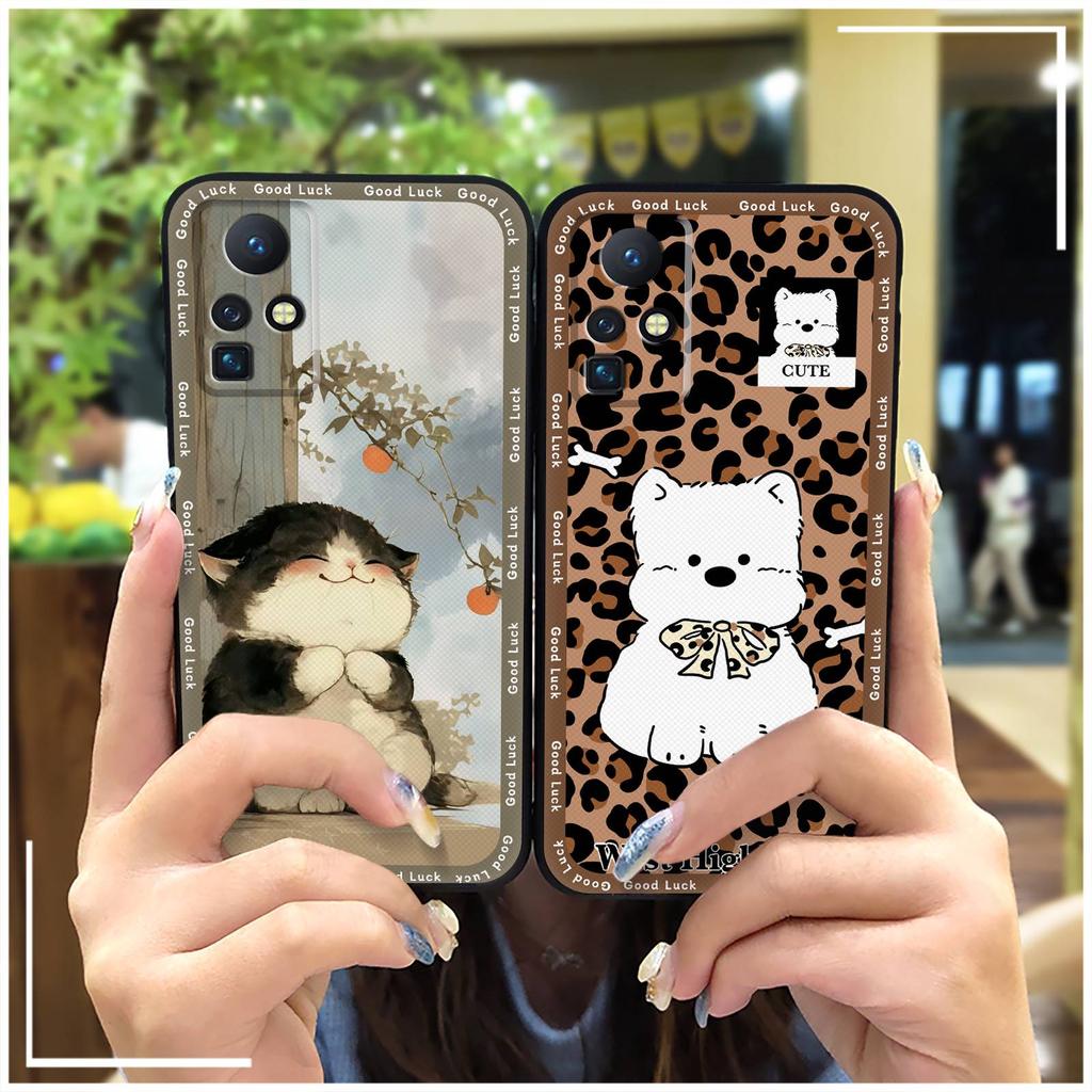 Full Wrap Phone Pouch Phone Case For Infinix Zero X/X Pro/X6811/X6811B Durable Anti-knock Graffiti Dirt-resistant Cute