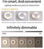 Rechargeable LED Night Light Wireless Touch Sensor Wall Lamp Color Dimmable For Bedroom Cabinet Staircase Bathroom Lighting