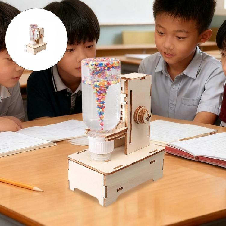 Physics Classroom Demonstration Model Water Vortexes Generator Wooden STEM Learning Tool