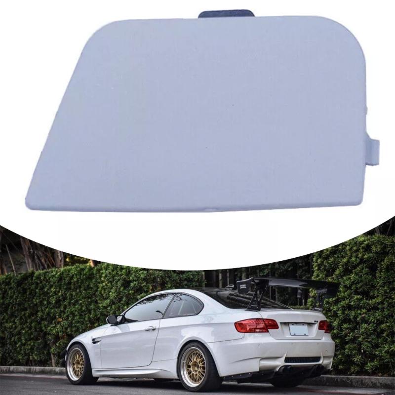 Rear Bumper Tow Hook Eye Cover Flap Caps 51127893147 for E92 E93 Tow Hook Covers Auto Accessories Replacement