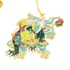 Office Supplies Retro Dragon Tiger Pendant Tassel Pagination Mark Painted Brass Bookmark Book Clip