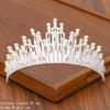 Bridal Tiara Hair Crown Wedding Hair Accessories for Women Silver Color Crown for Bridal Crowns and Tiara Women Accessories Gift