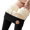 Lamb wool leggings, wear outside in autumn and winter, high waist extra thick warm and fleece large size thickened leggings, cotton pants in winter