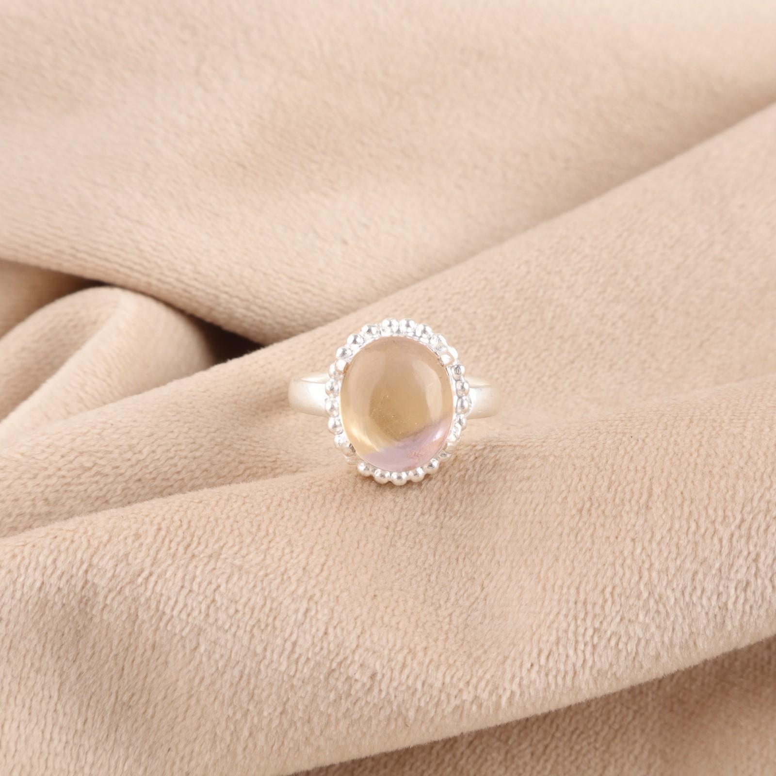 

Натуральный аметрин серебро 925 пробы кольцо вечность подарок для сестер элегантное ювелирное украшение RR-28-50 15