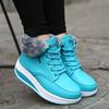 Damestøvler Plattform Damesko Plysj Varme Snøstøvler Dame Vinterstøvler Dame Joggesko Booties Damestøvler